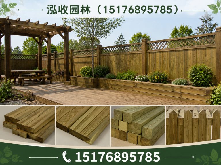 曲靖京津冀防腐木工程展示图